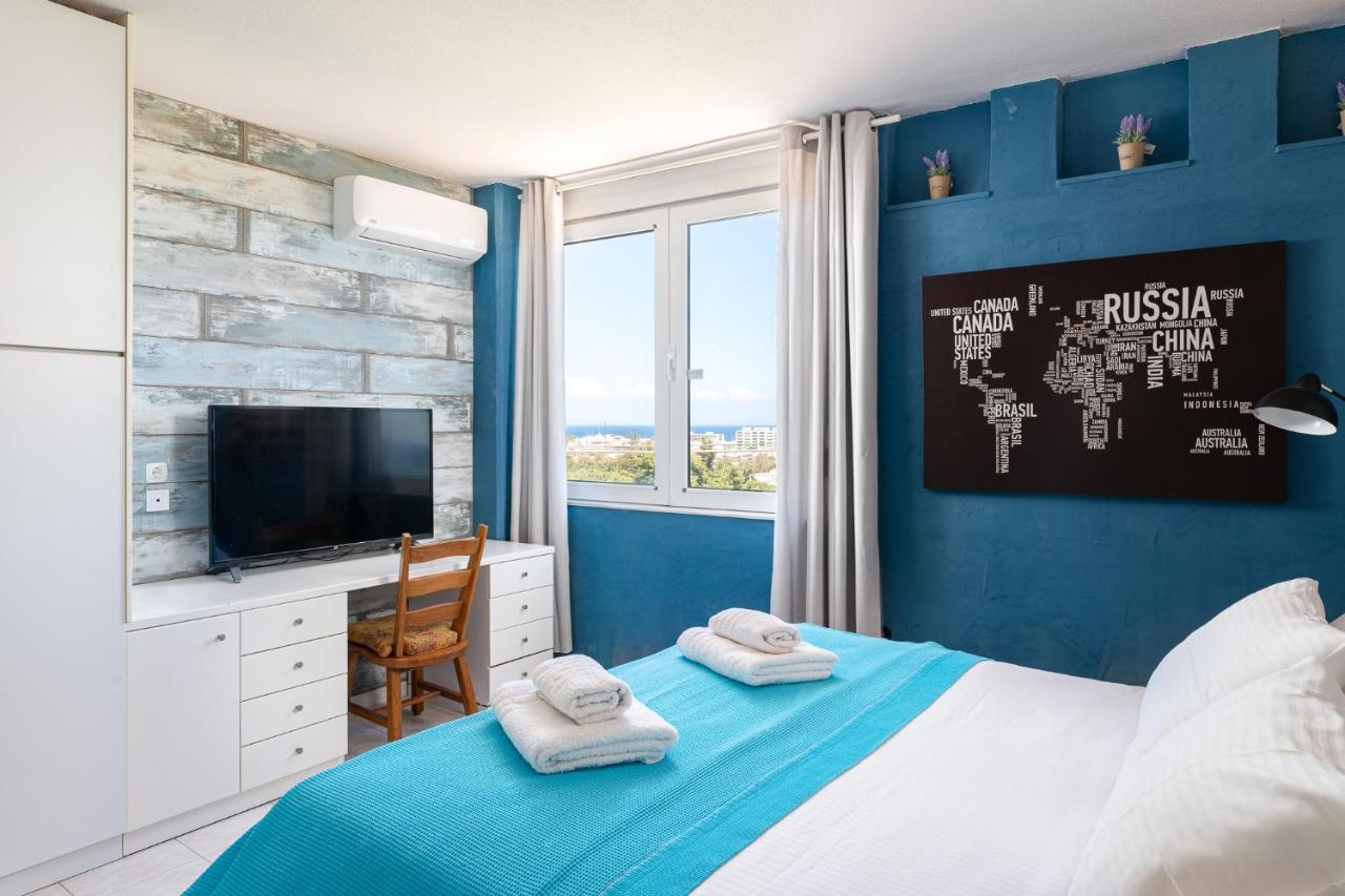Amazing Apartments With Sea View In Rhodes Town Rhodes City Dış mekan fotoğraf