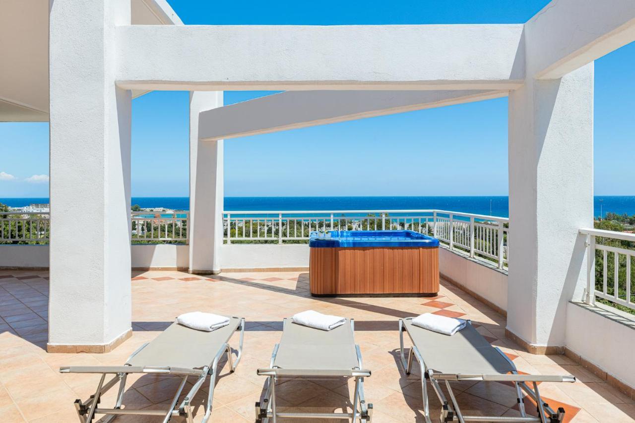 Amazing Apartments With Sea View In Rhodes Town Rhodes City Dış mekan fotoğraf
